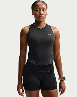 Женские Nike Swift Dri-FIT Seamless Cropped Tank Top для бега