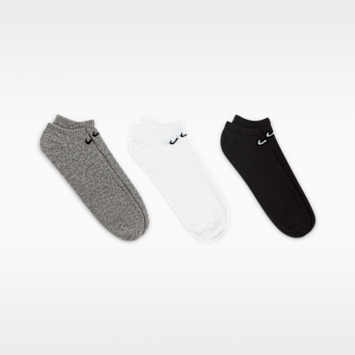 Chaussettes de training invisibles Nike Everyday Lightweight (3 paires)