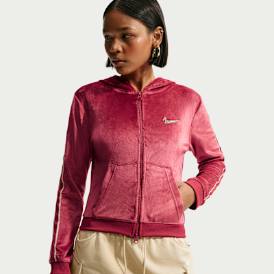 Nike Sportswear Women's Full-Zip Long-Sleeve Hooded Top