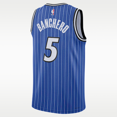 Jersey Nike Dri-FIT de la NBA Swingman para hombre Paolo Banchero Orlando Magic Icon Edition