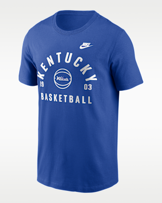 Мужская футболка Kentucky Legacy Basketball Arch Nike College для баскетбола