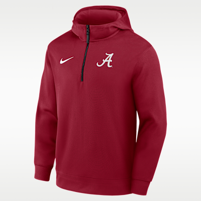 Alabama Coaches Premium Men’s Nike Dri-FIT College 1/4-Zip Hoodie