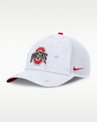 Женские  Ohio State Country Club Golfin' Rise Nike College Trucker Adjustable Hat