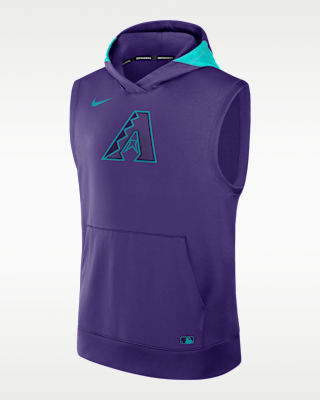 Мужское худи Arizona Diamondbacks Authentic Collection City Connect Men’s Nike Dri-FIT MLB Sleeveless Pullover Hoodie
