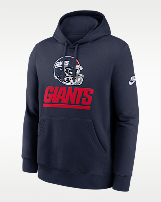 Мужское худи New York Giants Best Season Rewind Club Nike NFL Pullover Hoodie