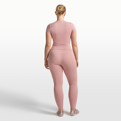 NikeSKIMS Matte vadderad baby-T-shirt för kvinnor