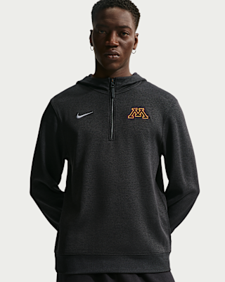 Мужское худи Minnesota Gophers Nike NCAA Basketball Coaches' Pullover Hoodie для баскетбола