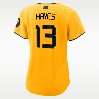 Jersey de béisbol Replica para mujer MLB Pittsburgh Pirates City Connect (Ke'Bryan Hayes)