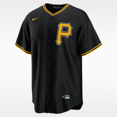 Jersey de béisbol tipo réplica para hombre MLB Pittsburgh Pirates
