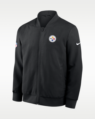 Мужская куртка Pittsburgh Steelers Sideline Nike NFL Full-Zip Bomber