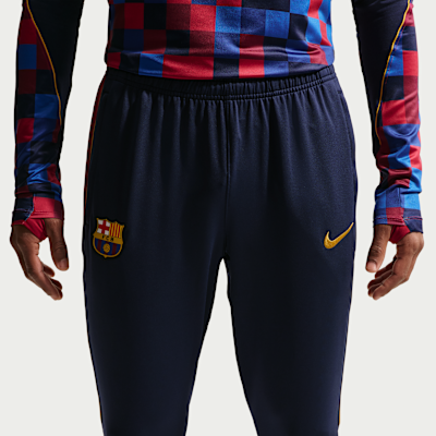 Nike FC Barcelona Strike Nike Dri-FIT Örgü Erkek Futbol Eşofman Altı görsel 2