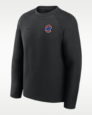 Мужские  Chicago Cubs Tech Fleece Nike MLB Pullover Crew
