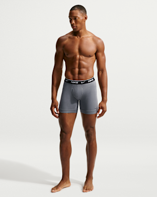 Мужские Nike Essential Cotton Stretch Dri-FIT 5-Pack Boxer Briefs