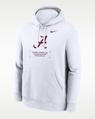 Мужское худи Alabama Club Basketball 2-Hit Nike College Pullover Hoodie для баскетбола