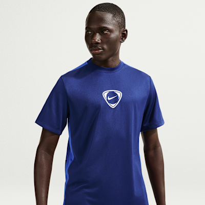Nike Academy+ Dri-FIT Kısa Kollu Erkek Futbol Üstü