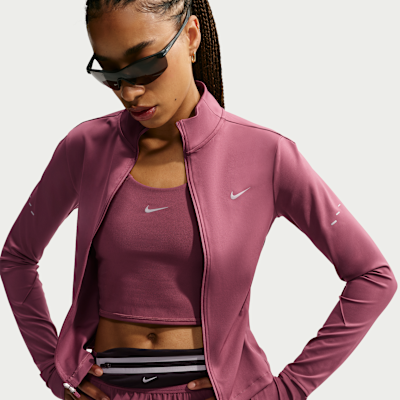 Nike Swift Dri-FIT Tam Boy Fermuarlı Kadın Koşu Ceketi