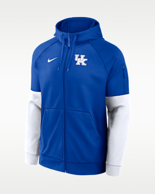 Мужское худи Kentucky Primetime Nike Therma-FIT College Full-Zip Hoodie