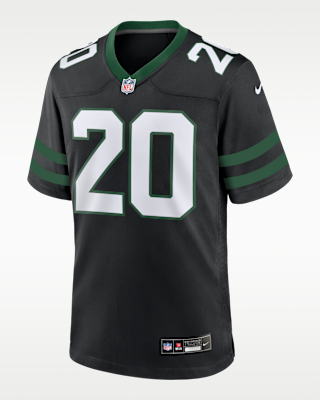 Мужские джерси Breece Hall New York Jets Nike NFL Game Football Jersey для футбола