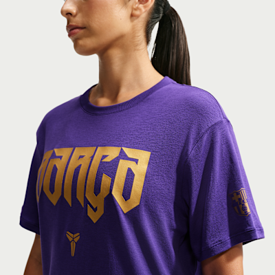Nike FC Barcelona One Deplasman Nike Dri-FIT Bol Kesimli Kadın Futbol Üstü görsel 3
