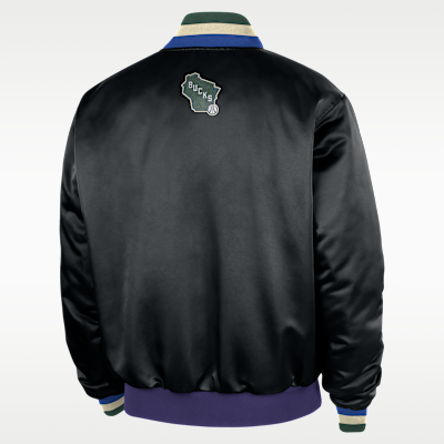 Milwaukee Bucks City Edition Men's Nike NBA Premium Jacket
