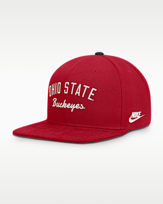 Мужские Ohio State Legacy Pro Nike Dri-FIT College Adjustable Hat