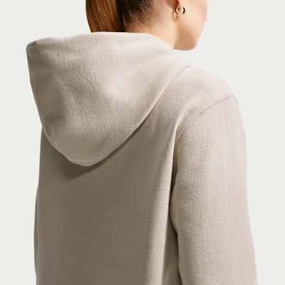 Nike Studio Fleece Orta Kalınlıkta Fermuarlı Kapüşonlu Kadın Sweatshirt'ü görsel 2