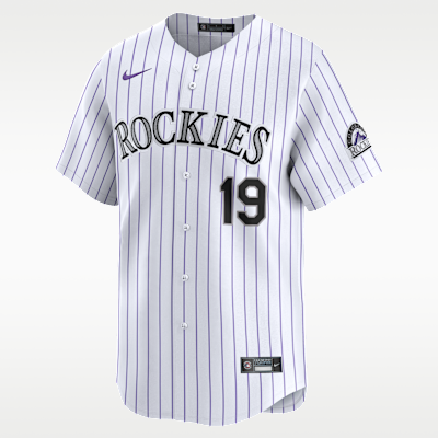 Jersey Nike Dri-FIT ADV de la MLB Limited para hombre Charlie Blackmon Colorado Rockies