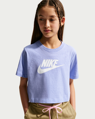 Детская футболка Nike Sportswear Big Kids' (Girls') Cropped