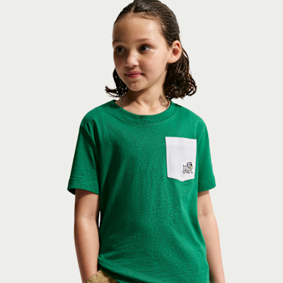 Детские футболки Nike Sportswear Big Kids' Pocket T-Shirt