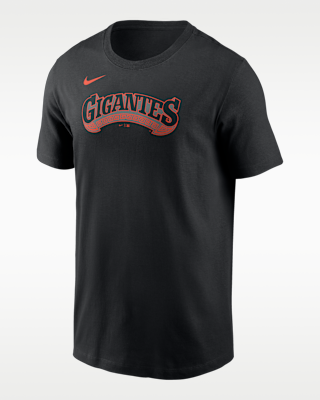 Мужская футболка San Francisco Giants Alternate Wordmark Nike MLB