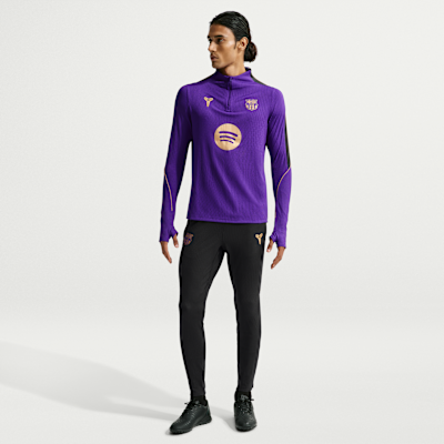 Nike FC Barcelona Strike Elite Deplasman Kobe Dri-FIT Örgü Erkek Futbol Eşofman Altı görsel 4