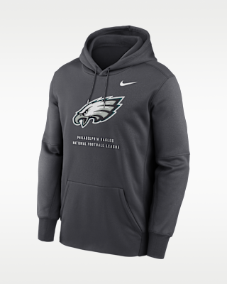 Мужское худи Philadelphia Eagles Nike Therma NFL Pullover Hoodie