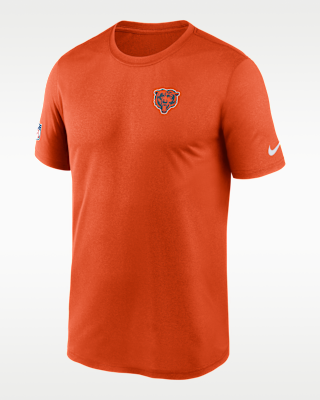Мужская футболка Chicago Bears Legend Small Logo Nike Dri-FIT NFL