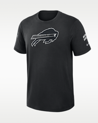 Мужская футболка Buffalo Bills Salute to Service Slub Nike Dri-FIT NFL