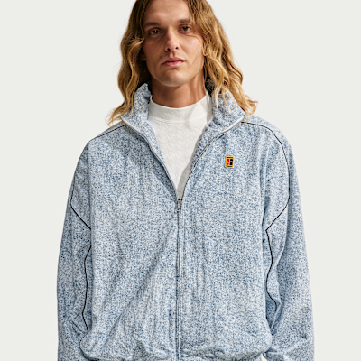 Nike Club Rules Oversize Tam Boy Fermuarlı Erkek Ceketi