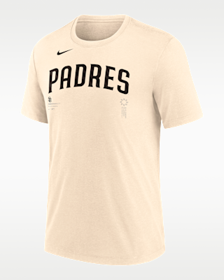 Мужская футболка San Diego Padres Wordmark Nike MLB
