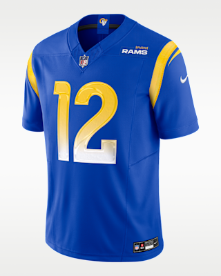 Мужские джерси Puka Nacua Los Angeles Rams Nike Dri-FIT NFL Limited Jersey