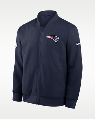 Мужская куртка New England Patriots Sideline Nike NFL Full-Zip Bomber