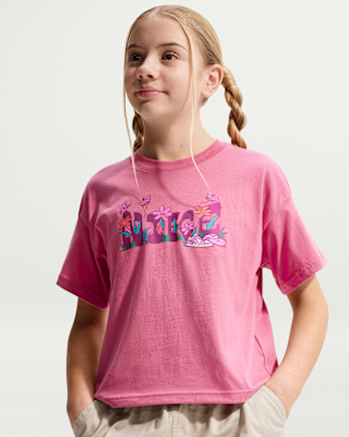 Детская футболка Nike Sportswear Big Kids' (Girls')