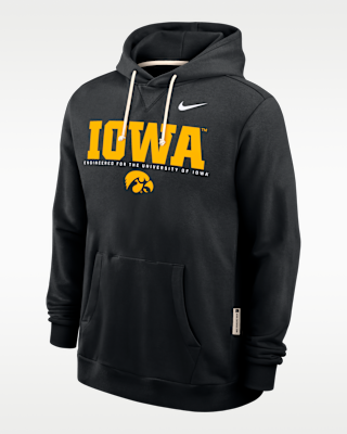 Мужское худи Iowa Sideline Nike Dri-FIT College Pullover Hoodie