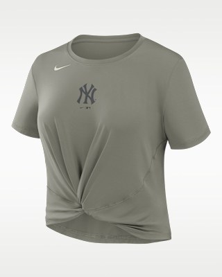 Женская футболка New York Yankees One Twist Nike Dri-FIT MLB