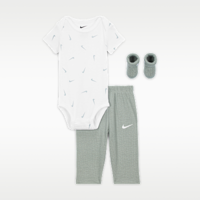 Nike Baby 3-Piece Bodysuit and Waffle Pants Set