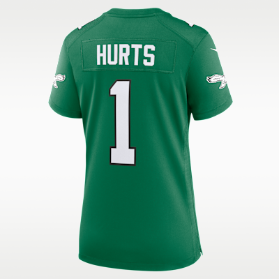 Jalen Hurts Philadelphia Eagles Women's Nike NFL Game Football Jersey