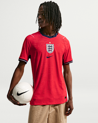 Мужские джерси England 2026 Match Away Nike Aero-FIT Soccer Authentic Jersey