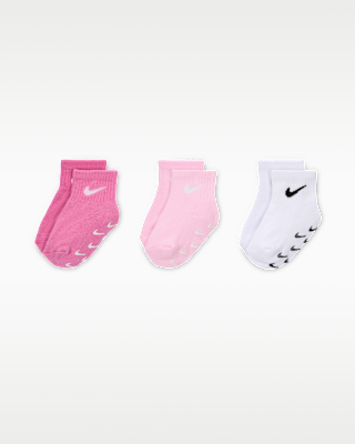 Детские носки Nike Baby/Toddler Gripper Ankle Socks (3 Pairs)