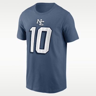 Drake Maye New England Patriots Rivalries Collection Men's Nike NFL T-Shirt
