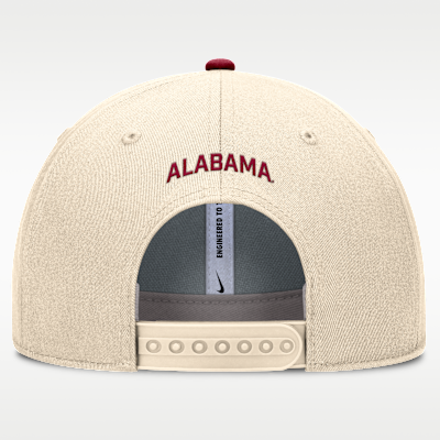 Alabama Primetime Rise Men's Nike Dri-FIT College Trucker Adjustable Hat