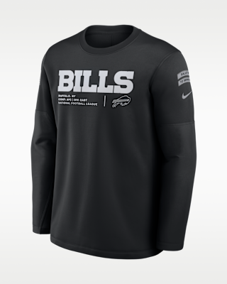Мужские  Buffalo Bills Salute to Service Sideline Coaches Nike NFL Pullover Crew
