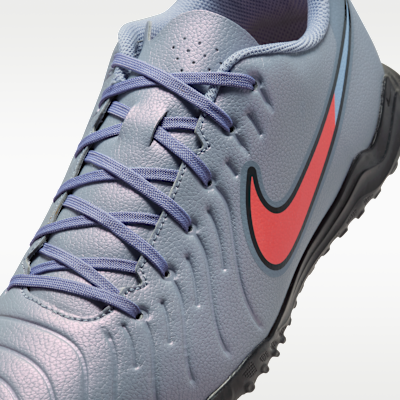 Tacos de fútbol de corte low para pasto sintético (turf) Nike Tiempo Legend 10 Club