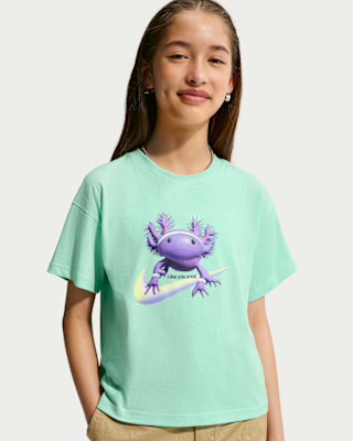 Детская футболка Nike Sportswear Big Kids' (Girls') Boxy